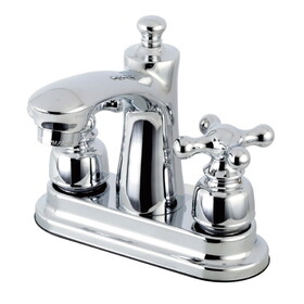 Kingston Brass 4 in. Centerset Bathroom Faucet, Polished Chrome FB7621AX