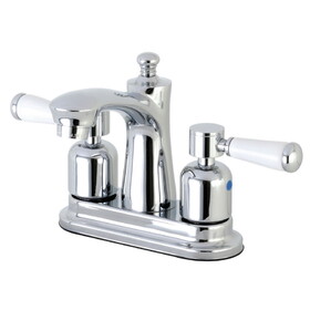 Kingston Brass 4 in. Centerset Bathroom Faucet, Polished Chrome FB7621DPL