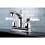 Kingston Brass FB7621EFL 4 in. Centerset Bathroom Faucet, Polished Chrome