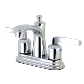 Kingston Brass 4 in. Centerset Bathroom Faucet, Polished Chrome FB7621EFL