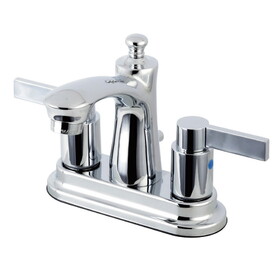 Kingston Brass 4 in. Centerset Bathroom Faucet, Polished Chrome FB7621NDL