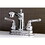 Kingston Brass FB7621NML 4 in. Centerset Bathroom Faucet, Polished Chrome