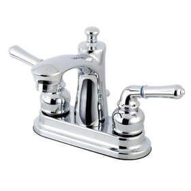 Kingston Brass 4 in. Centerset Bathroom Faucet, Polished Chrome FB7621NML