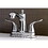 Kingston Brass FB7621YL 4 in. Centerset Bathroom Faucet, Polished Chrome