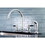 Kingston Brass FB791DKLSP Kaiser 8-Inch Centerset Kitchen Faucet with Sprayer, Polished Chrome
