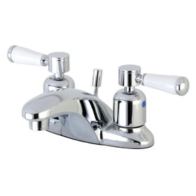 Kingston Brass 4 in. Centerset Bathroom Faucet, Polished Chrome FB8621DPL