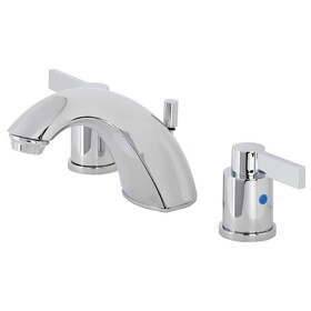 Kingston Brass NuvoFusion Widespread Bathroom Faucet, Polished Chrome FB8951NDL