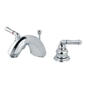 Kingston Brass Widespread Bathroom Faucet, Polished Chrome FB951