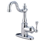 Fauceture Single-Handle 4 in. Centerset Bathroom Faucet, Polished Chrome