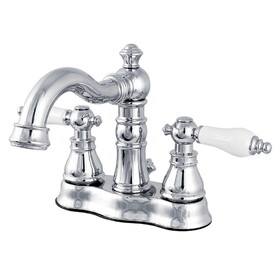 Fauceture 4 in. Centerset Bathroom Faucet, Polished Chrome FSC1601APL