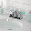 Fauceture FSC4641DKL 4 in. Centerset Bathroom Faucet, Polished Chrome