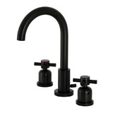 Fauceture Concord Widespread Bathroom Faucet, Matte Black FSC8920DX