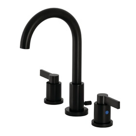 Fauceture NuvoFusion Widespread Bathroom Faucet, Matte Black FSC8920NDL
