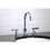 Kingston Brass FSC8921CML Manhattan Widespread Bathroom Faucet with Brass Pop-Up, Polished Chrome