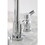 Kingston Brass FSC8931DKL Kaiser Widespread Bathroom Faucet with Brass Pop-Up, Polished Chrome