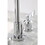 Kingston Brass FSC8931EFL Centurion Widespread Bathroom Faucet with Brass Pop-Up, Polished Chrome