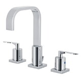 Kingston Brass Serena Widespread Bathroom Faucet with Pop-Up Drain, Polished Chrome