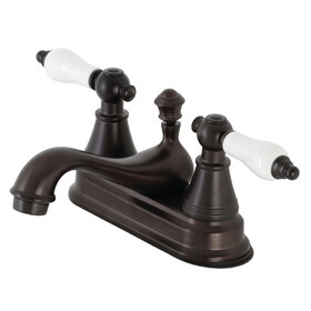 Fauceture 4 in. Centerset Bathroom Faucet, Oil Rubbed Bronze FSY3605PL