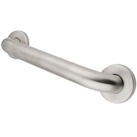 Kingston Brass GB1224CT Made To Match 24-Inch X 1-1/2 Inch O.D Grab Bar, Brushed