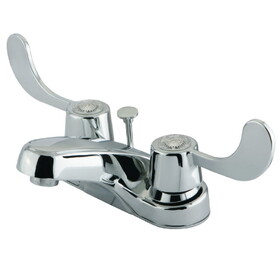 Kingston Brass 4 in. Centerset Bathroom Faucet, Polished Chrome GKB181B