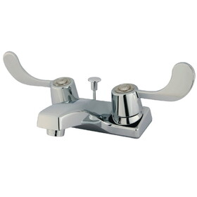 Kingston Brass 4 in. Centerset Bathroom Faucet, Polished Chrome GKB191