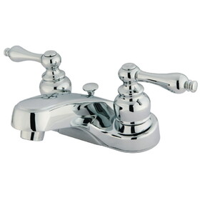 Kingston Brass 4 in. Centerset Bathroom Faucet, Polished Chrome GKB251AL