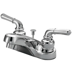 Kingston Brass 4 in. Centerset Bathroom Faucet, Polished Chrome GKB251