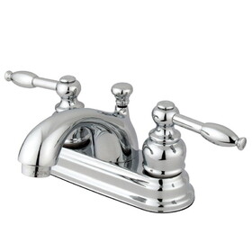 Kingston Brass 4 in. Centerset Bathroom Faucet, Polished Chrome GKB2601KL