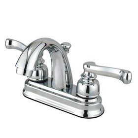 Kingston Brass 4 in. Centerset Bathroom Faucet, Polished Chrome GKB5611FL