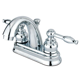Kingston Brass 4 in. Centerset Bathroom Faucet, Polished Chrome GKB5611KL