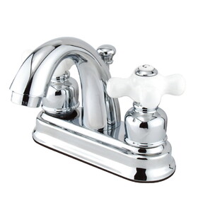 Kingston Brass 4 in. Centerset Bathroom Faucet, Polished Chrome GKB5611PX