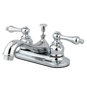 Kingston Brass 4 in. Centerset Bathroom Faucet, Polished Chrome GKB601AL