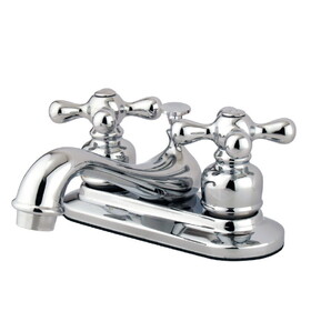 Kingston Brass 4 in. Centerset Bathroom Faucet, Polished Chrome GKB601AXB