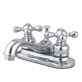 Kingston Brass 4 in. Centerset Bathroom Faucet, Polished Chrome GKB601AX
