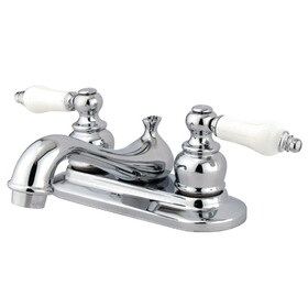 Kingston Brass 4 in. Centerset Bathroom Faucet, Polished Chrome GKB601B