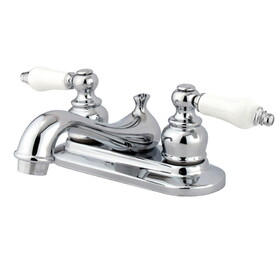 Kingston Brass 4 in. Centerset Bathroom Faucet, Polished Chrome GKB601PL