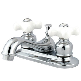Kingston Brass 4 in. Centerset Bathroom Faucet, Polished Chrome GKB601PX