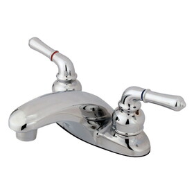 Kingston Brass 4 in. Centerset Bathroom Faucet, Polished Chrome GKB621LP