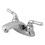 Kingston Brass GKB621LP 4 in. Centerset Bathroom Faucet, Polished Chrome