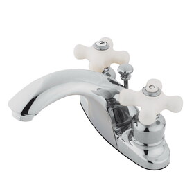 Kingston Brass 4 in. Centerset Bathroom Faucet, Polished Chrome GKB7641PX