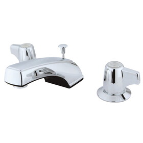 Kingston Brass Widespread Bathroom Faucet, Polished Chrome GKB920