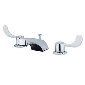 Kingston Brass Widespread Bathroom Faucet, Polished Chrome GKB931
