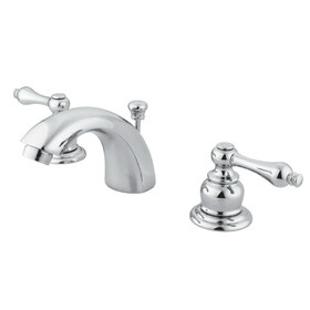 Kingston Brass Mini-Widespread Bathroom Faucet, Polished Chrome GKB941AL