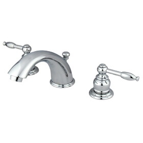 Kingston Brass Widespread Bathroom Faucet, Polished Chrome GKB961KL