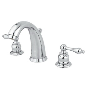 Kingston Brass Widespread Bathroom Faucet, Polished Chrome GKB981AL