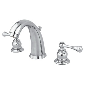 Kingston Brass Widespread Bathroom Faucet, Polished Chrome GKB981BL