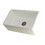 Kingston Brass GKFA301810CD Arcticstone 30-Inch Solid Surface White Stone Apron-Front Single Bowl Farmhouse Kitchen Sink, Matte White