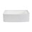 Kingston Brass GKFA30229 Arcticstone 30-Inch Solid Surface White Stone Apron-Front Single Bowl Farmhouse Kitchen Sink, Matte White