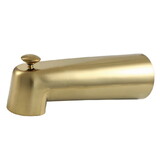 Kingston Brass K1089A7 7-Inch Diverter Tub Spout, Brushed Brass