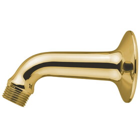 Kingston Brass 6" Shower Arm, Polished Brass